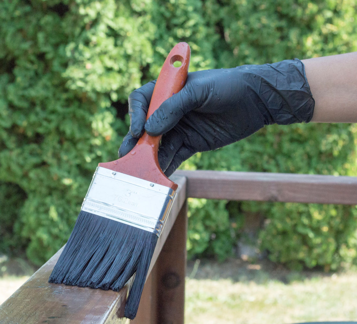 Not without Gloves: Wood stains