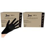 1st Choice Black Nitrile Disposable Gloves, Powder Free, 5 mil - 1BN