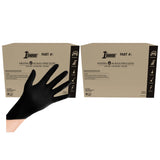 1st Choice Black Nitrile Disposable Gloves, Powder Free, 6 mil - 1PBN