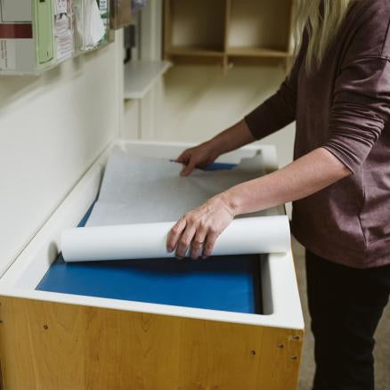 Changing Table Paper Zoomget: Grab a Case of Moisture-Resistant AMMEX Changing Table Paper