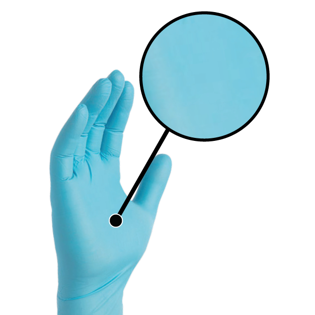 Gloveworks 5 mil. Blue Nitrile Disposable Industrial Gloves - INPF